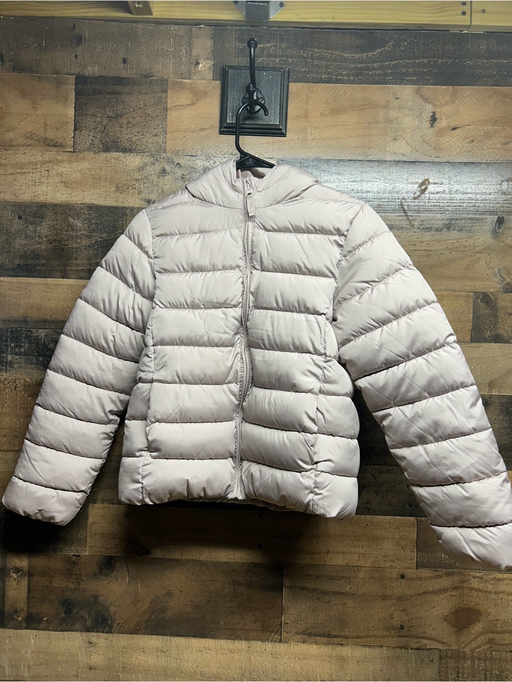 The Children's Place Pale Blush Quilted Puffer Jacket